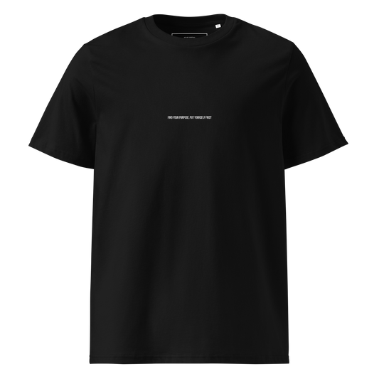 Self Worth Lyric Tee (Black Embroidery)