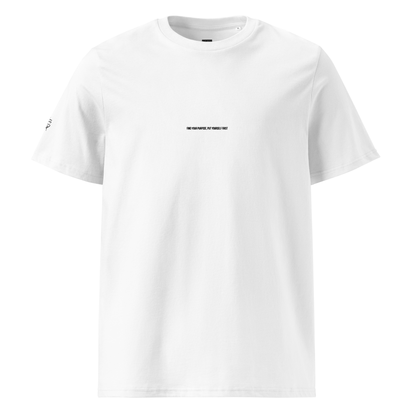 Self Worth Tee (White Embroidery)